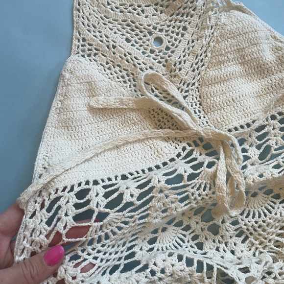 DONATED TO THRIFT STORE Lisa Marie Crochet one piece swimsuit - Picture 6 of 6